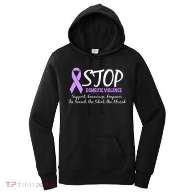 Stop Domestic Violence Women's Hoodie
