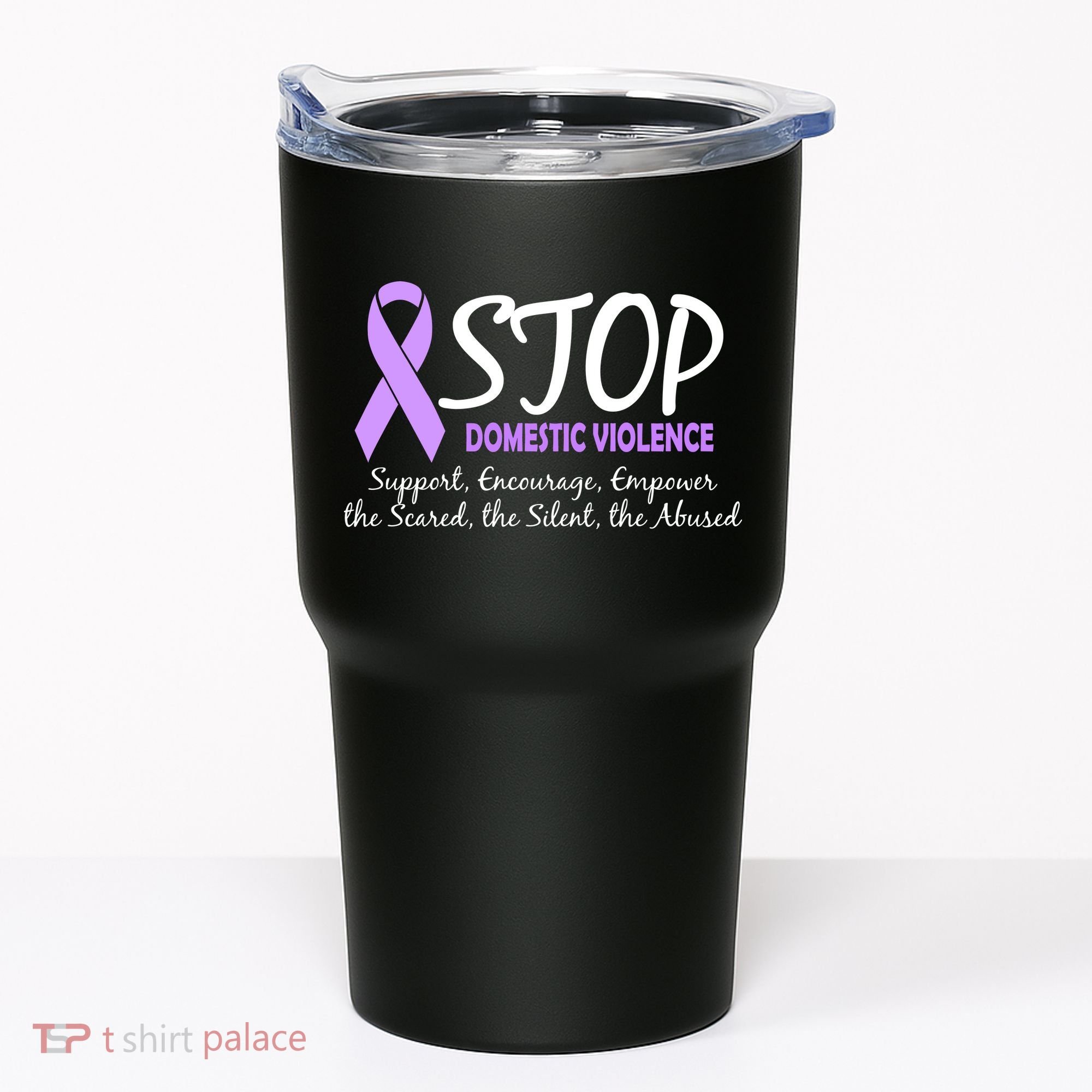 Stop Domestic Violence Tumbler