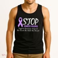 Stop Domestic Violence Tank Top thumb 3