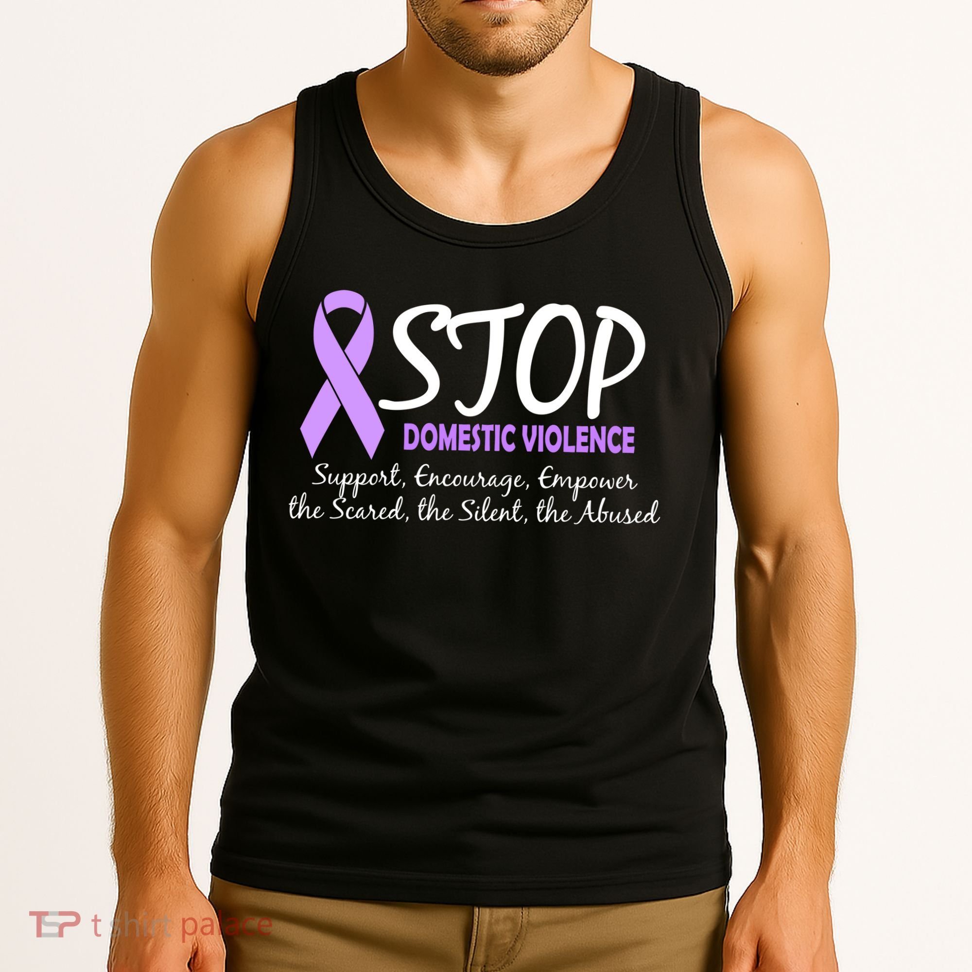 Stop Domestic Violence Tank Top