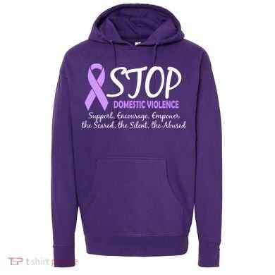 Stop Domestic Violence Hoodie