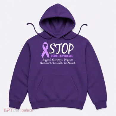 Stop Domestic Violence Hoodie
