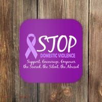Stop Domestic Violence Coaster thumb 0