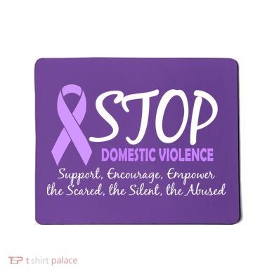 Stop Domestic Violence Mousepad