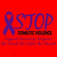 Stop Domestic Violence Santa Hat thumb 1