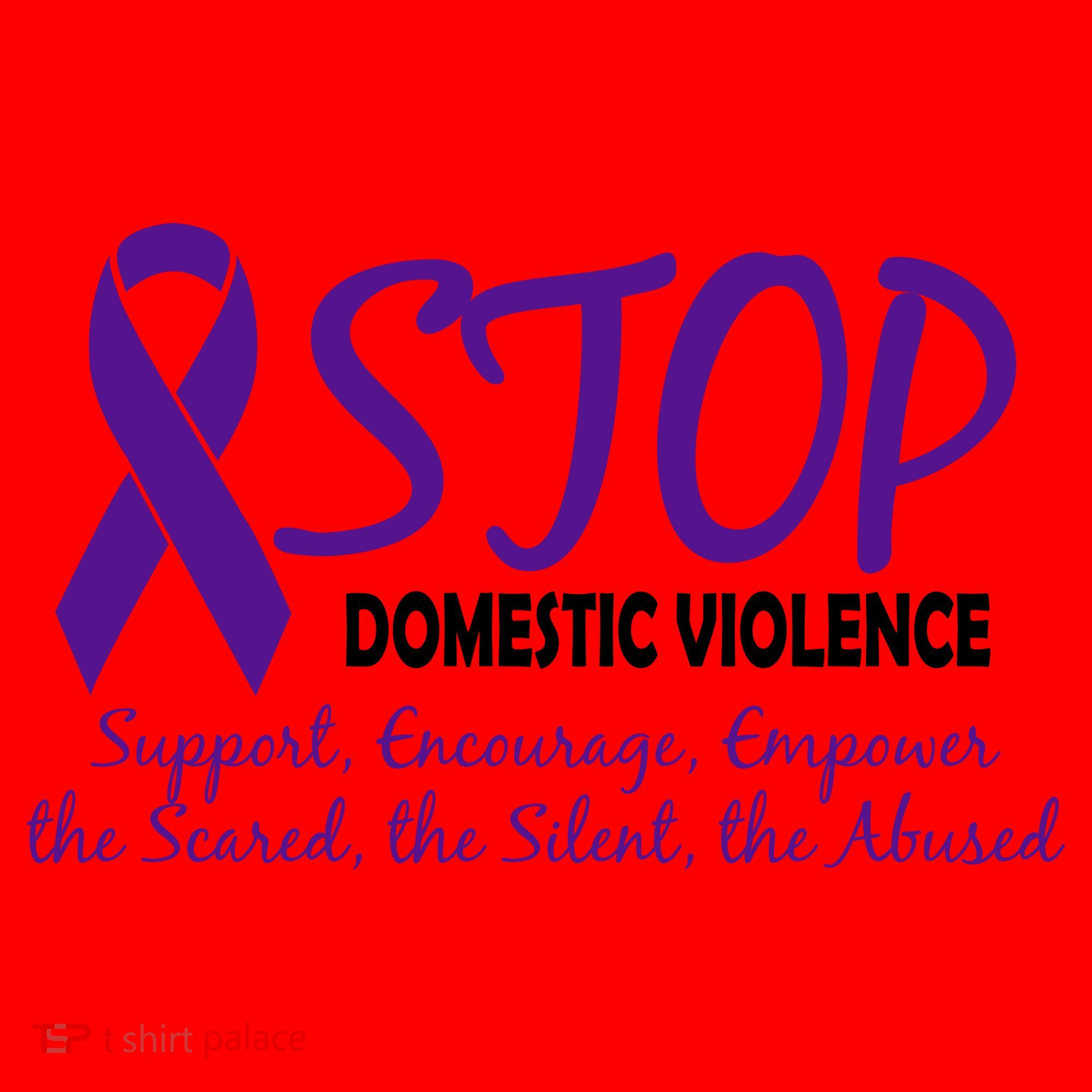 Stop Domestic Violence Santa Hat