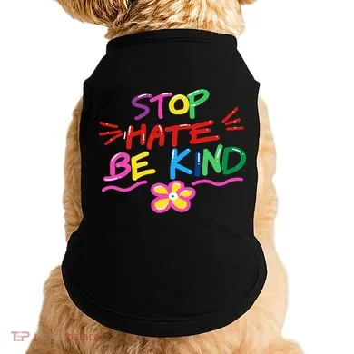 Stop Hate Be Kind Doggie Tank