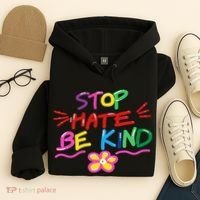 Stop Hate Be Kind Hoodie thumb 4