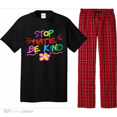 Stop Hate Be Kind Pajama Set