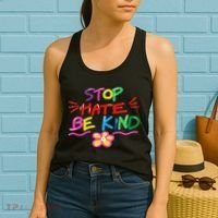 Stop Hate Be Kind Women's Tank Top thumb 2