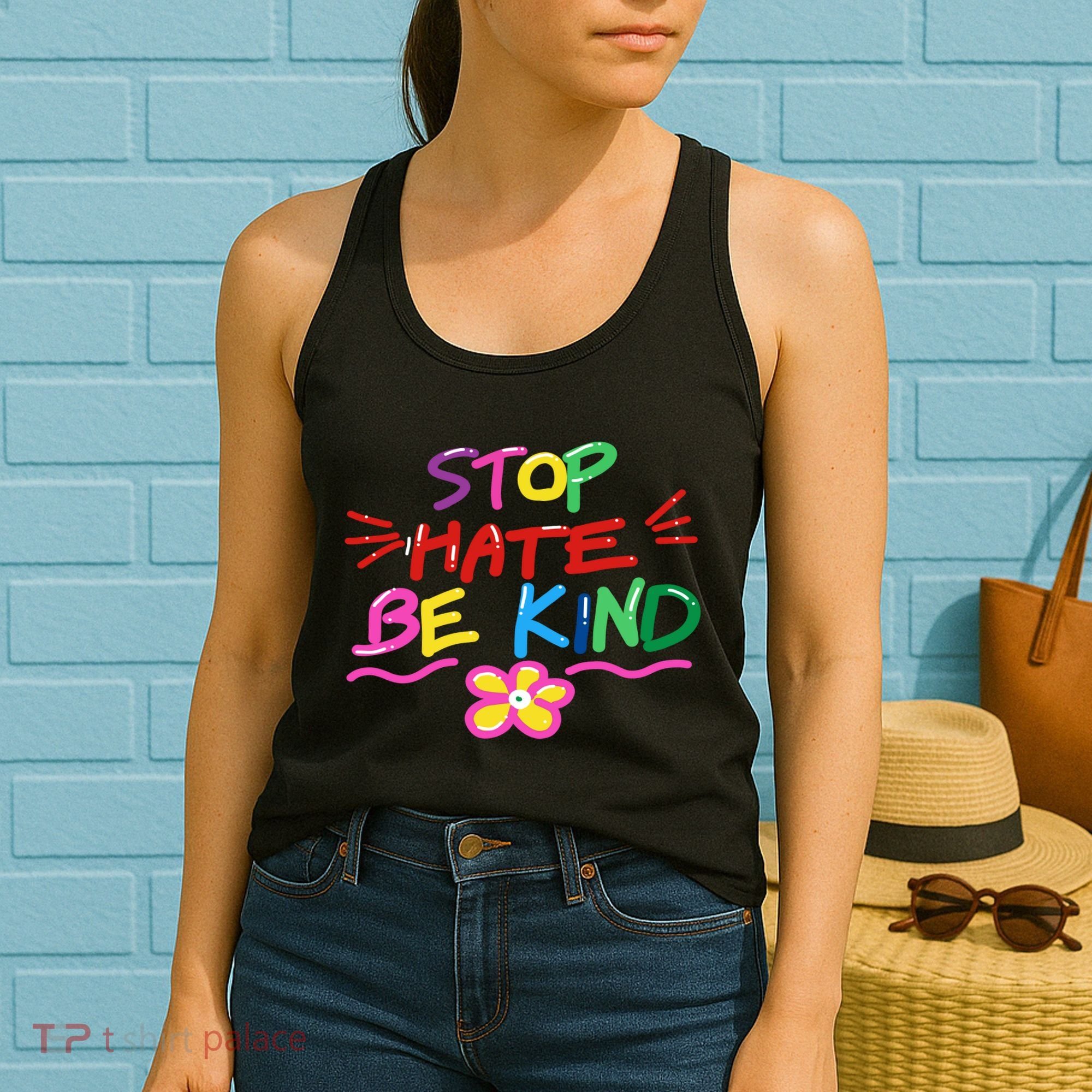 Stop Hate Be Kind Women's Tank Top