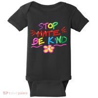 Stop Hate Be Kind Baby Bodysuit thumb 0