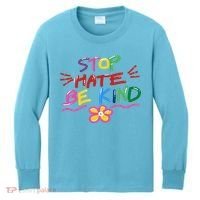 Stop Hate Be Kind Kids Long Sleeve Shirt thumb 0
