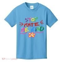Stop Hate Be Kind Kids T-Shirt thumb 0