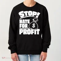 Stop Hate for Profit Money Bag Women's Sweatshirt thumb 0