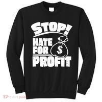 Stop Hate for Profit Money Bag Sweatshirt thumb 0