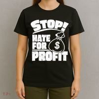 Stop Hate for Profit Money Bag T-Shirt thumb 4