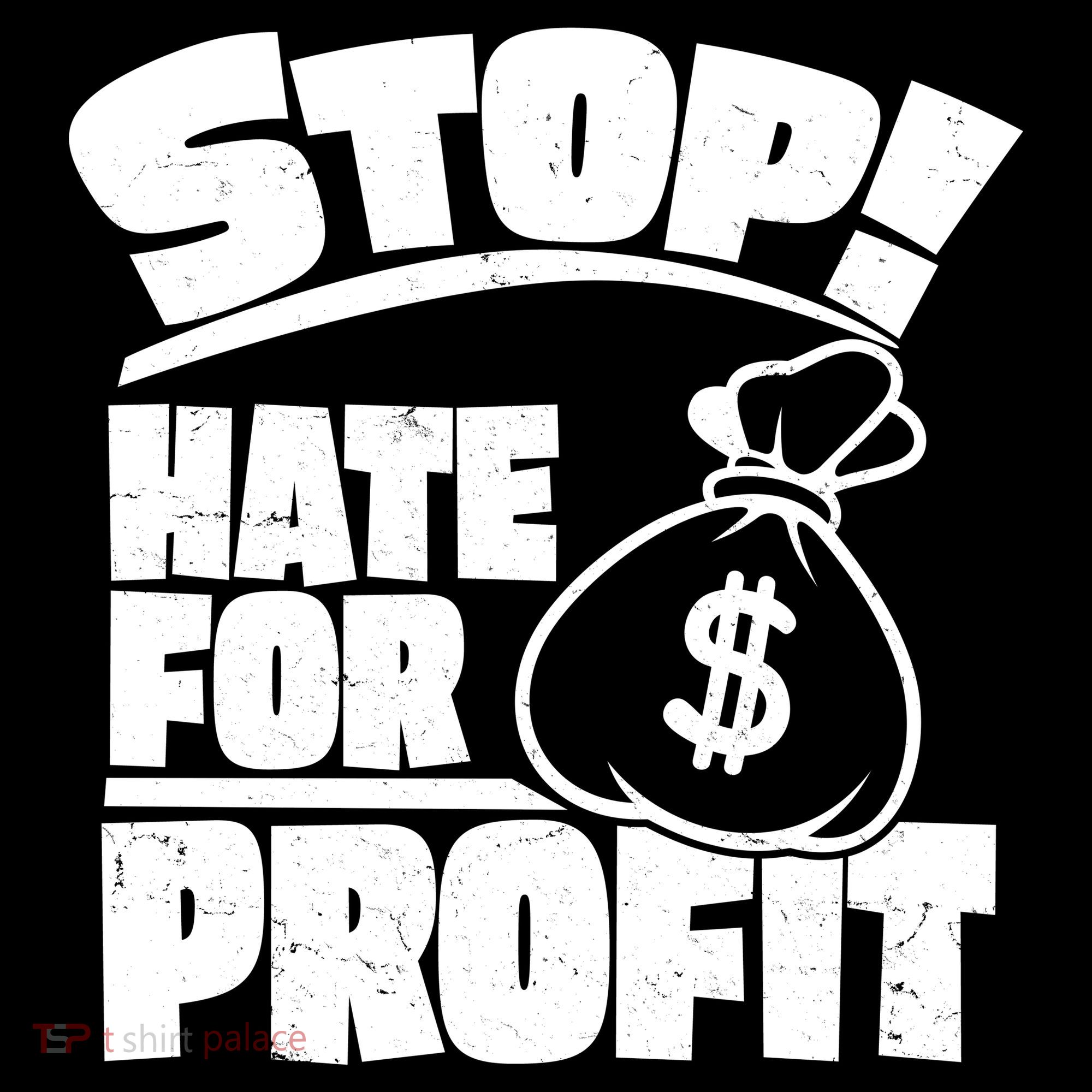 Stop Hate for Profit Money Bag Bucket Hat
