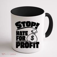 Stop Hate for Profit Money Bag Coffee Mug thumb 1