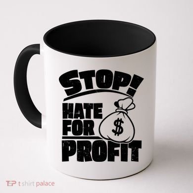Stop Hate for Profit Money Bag Coffee Mug