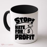 Stop Hate for Profit Money Bag Coffee Mug thumb 0
