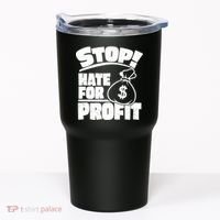 Stop Hate for Profit Money Bag Tumbler thumb 0