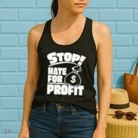 Stop Hate for Profit Money Bag Women's Tank Top thumb 2