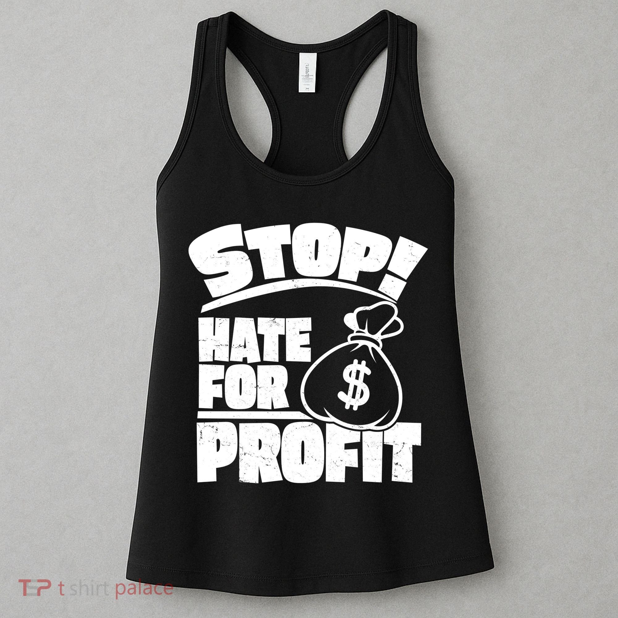 Stop Hate for Profit Money Bag Women's Tank Top