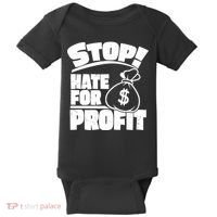 Stop Hate for Profit Money Bag Baby Bodysuit thumb 0