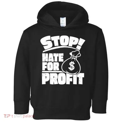 Stop Hate for Profit Money Bag Toddler Hoodie