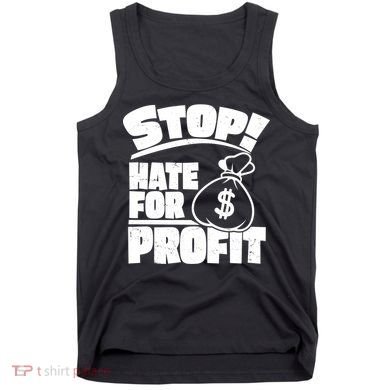 Stop Hate for Profit Money Bag Tank Top