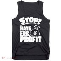 Stop Hate for Profit Money Bag Tank Top thumb 0