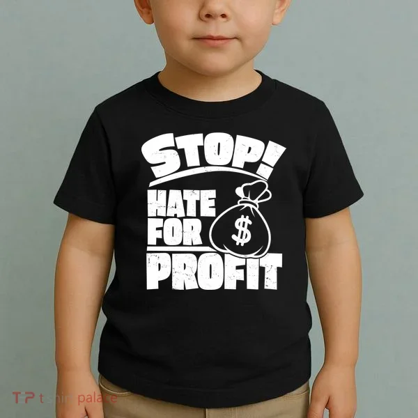 Stop Hate for Profit Money Bag Toddler T-Shirt