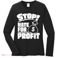 Stop Hate for Profit Money Bag Women's Long Sleeve Shirt thumb 0