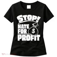 Stop Hate for Profit Money Bag Women's T-Shirt thumb 0