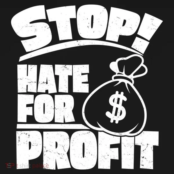 Stop Hate for Profit Money Bag Women's T-Shirt