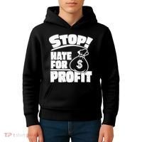 Stop Hate for Profit Money Bag Kids Hoodie thumb 4