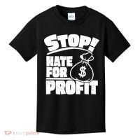 Stop Hate for Profit Money Bag Kids T-Shirt thumb 0