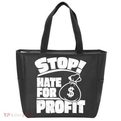 Stop Hate for Profit Money Bag Tote Bag