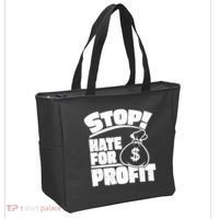 Stop Hate for Profit Money Bag Tote Bag thumb 2