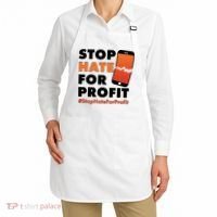 Stop Hate for Profit #StopHateForProfit Cracked Cell Phone Apron thumb 2