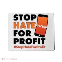 Stop Hate for Profit #StopHateForProfit Cracked Cell Phone Mousepad thumb 0