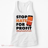 Stop Hate for Profit #StopHateForProfit Cracked Cell Phone Women's Tank Top thumb 0