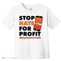 Stop Hate for Profit #StopHateForProfit Cracked Cell Phone Toddler T-Shirt thumb 0