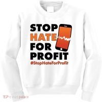Stop Hate for Profit #StopHateForProfit Cracked Cell Phone Kids Sweatshirt thumb 0