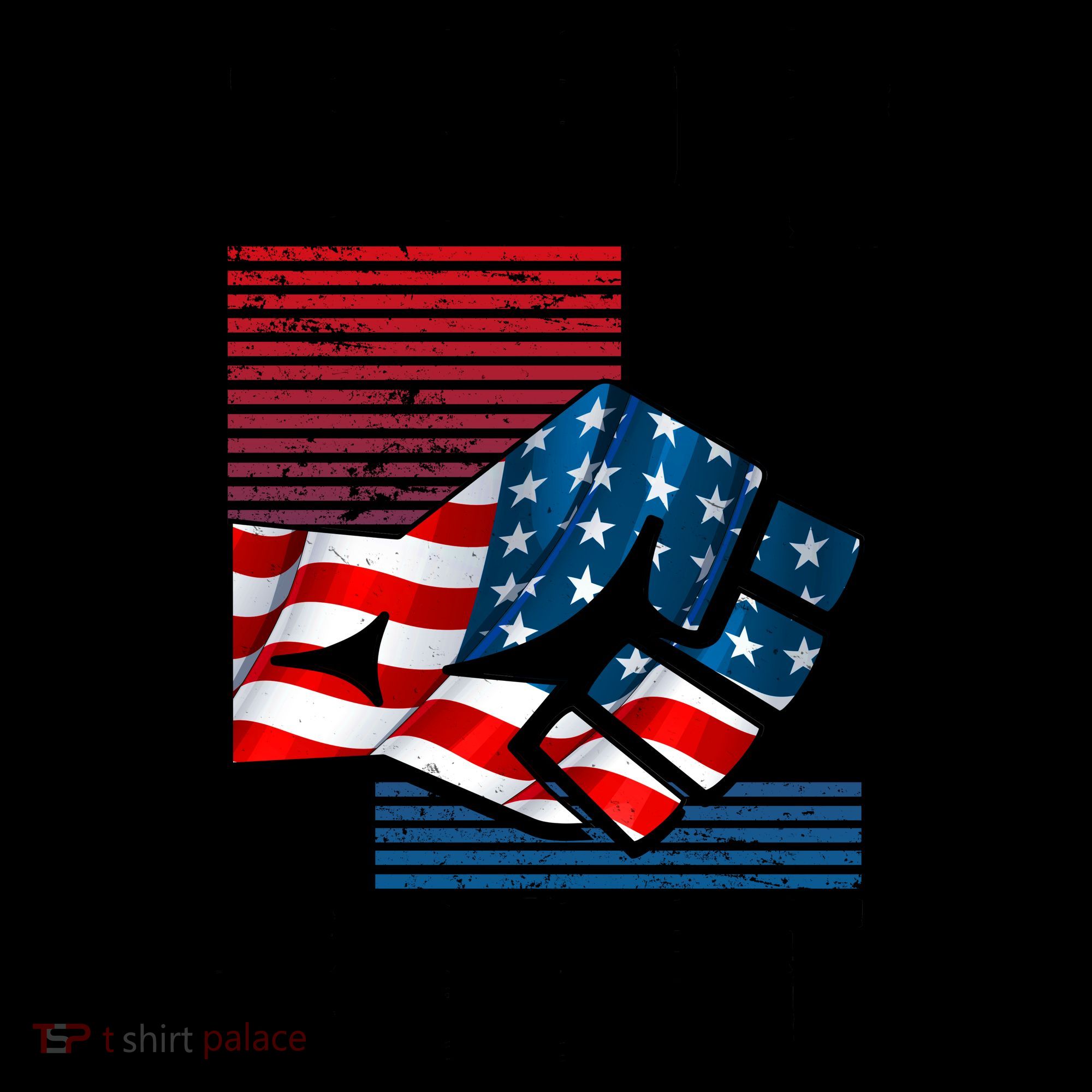 Stop Hate for Profit USA Flag Fist Coffee Mug