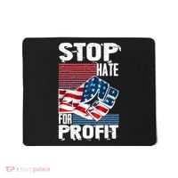 Stop Hate for Profit USA Flag Fist Mousepad thumb 0