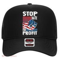 Stop Hate for Profit USA Flag Fist Hat thumb 0