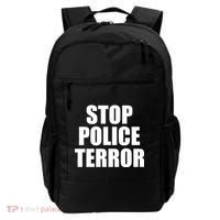 Stop Police Terror Backpack thumb 0