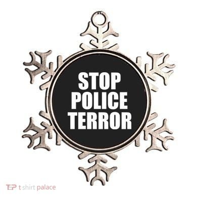 Stop Police Terror Ornament